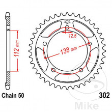Kettenrad 42Z Teilung 530 JT Sprockets